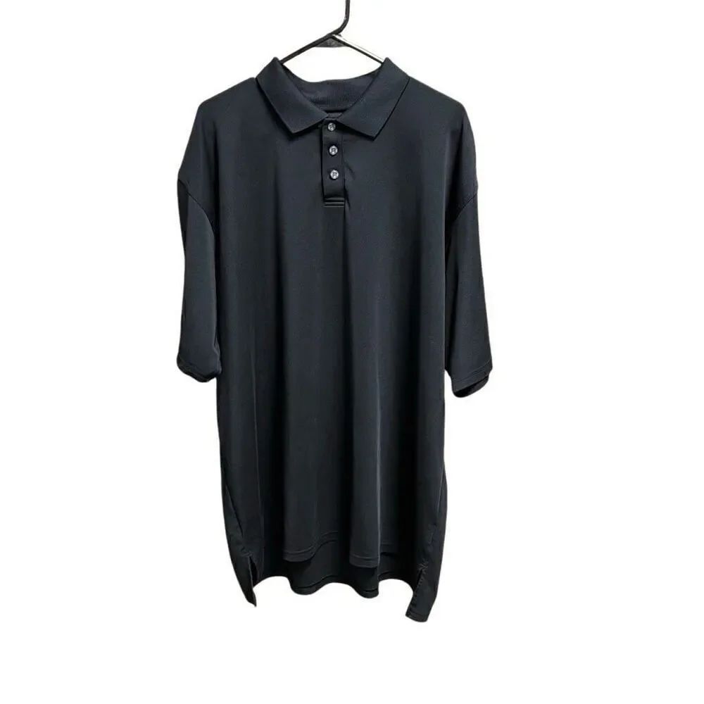 Under Armour Men’s Black Short Sleeve Polo Shirt Size XXL